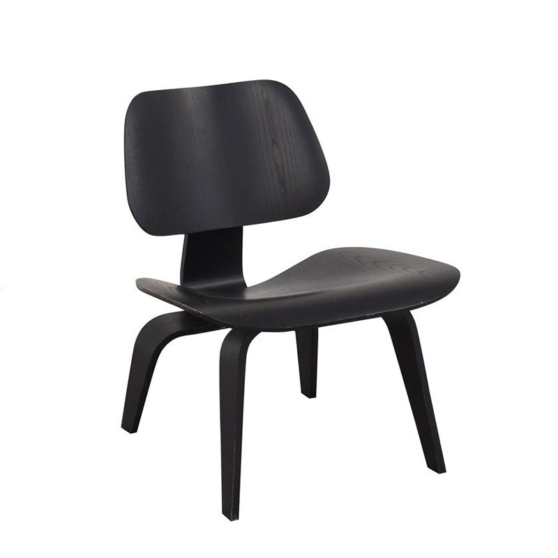 Poltrona Eames Plywood negra
